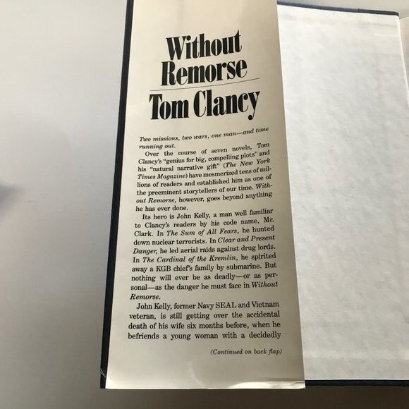 Tom Clancy WITHOUT REMORSE Vietnam Veteran Story John Kelly AKA Mr. Clark - Picture 2 of 4